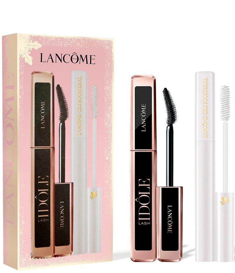 Lancome Lash Idole & Cils Booster XL Enhancing Lash Primer Duo Mascara Holiday Gift Set