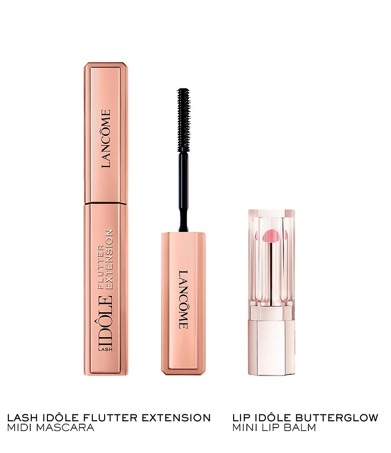Lancome Lash Idole Flutter Mascara & Lip Balm Makeup Gift Set