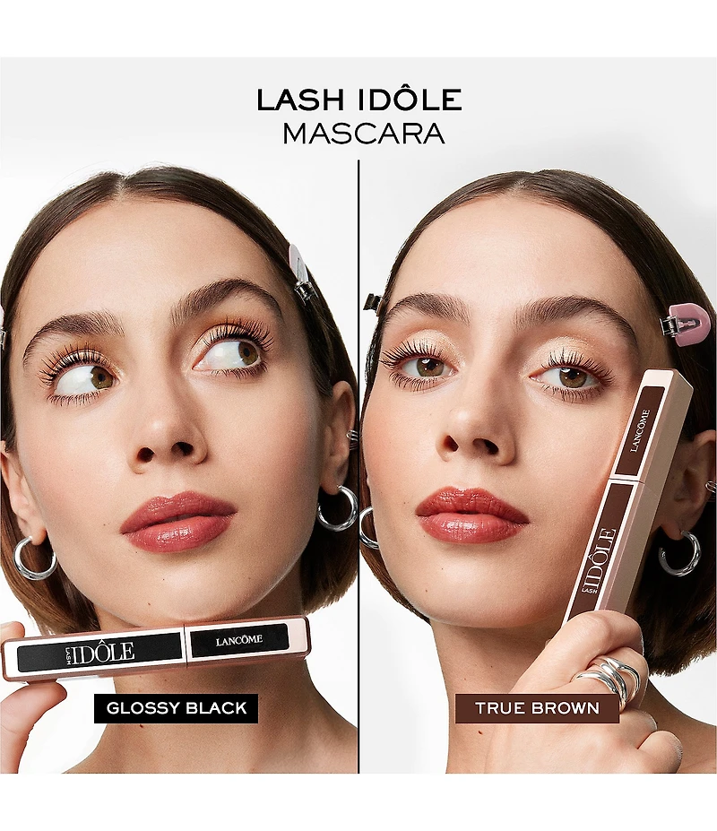 Lancome Lash Idole Lash-Lifting & Volumizing Mascara Fanned Out Volume, No Clumps!
