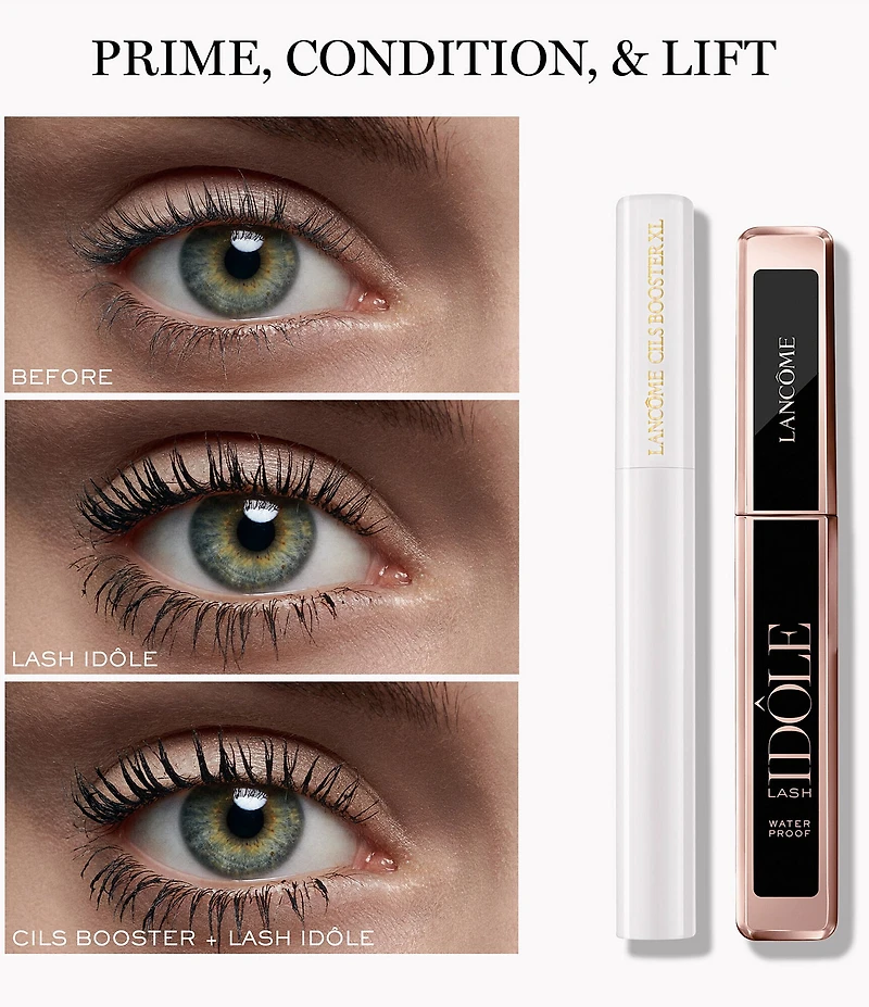 Lancome Lash Idole Lash-Lifting & Volumizing Mascara Fanned Out Volume, No Clumps!