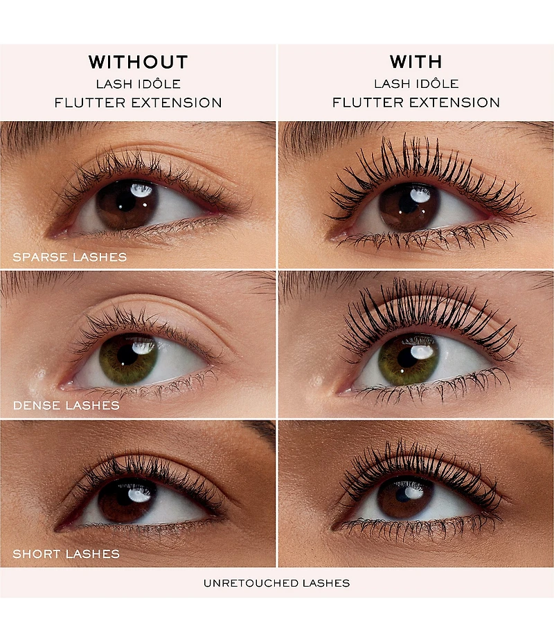 Lancome Lash Idole Limited Edition Flutter Mascara, Juicy Tube, and Lash Curler Makeup Set