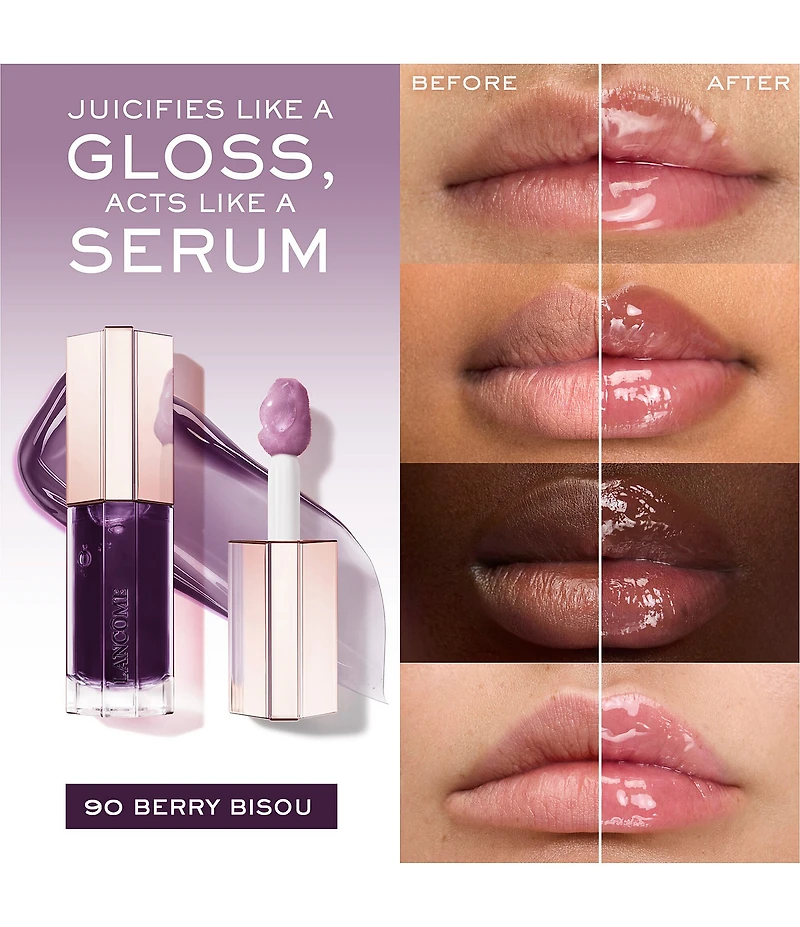 Lancome Lip Idole Juicy Treat Lip Gloss with Squalane