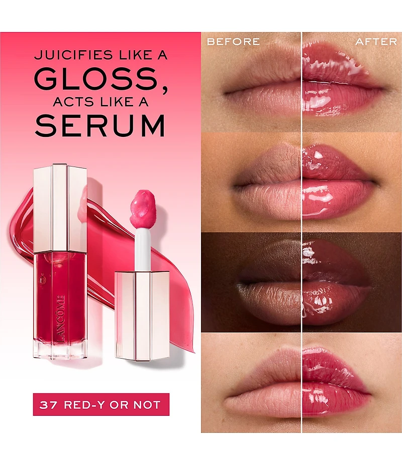 Lancome Lip Idole Juicy Treat Lip Gloss with Squalane