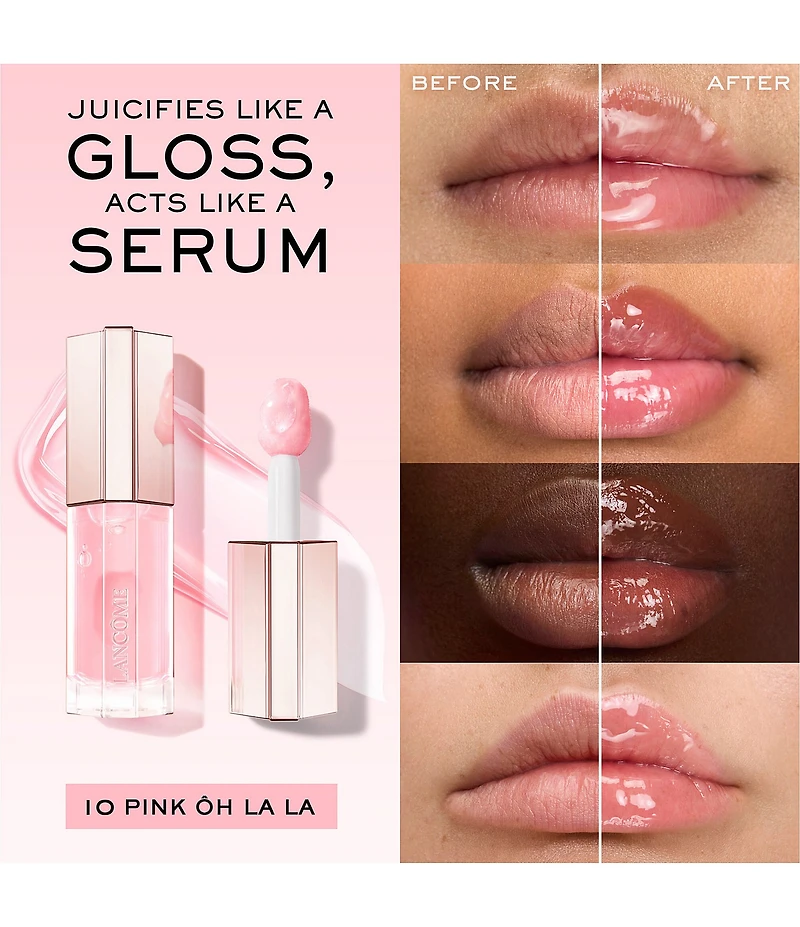 Lancome Lip Idole Juicy Treat Lip Gloss with Squalane