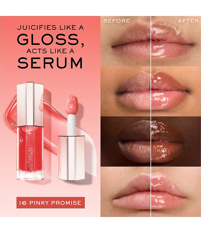Lancome Lip Idole Juicy Treat Lip Gloss with Squalane