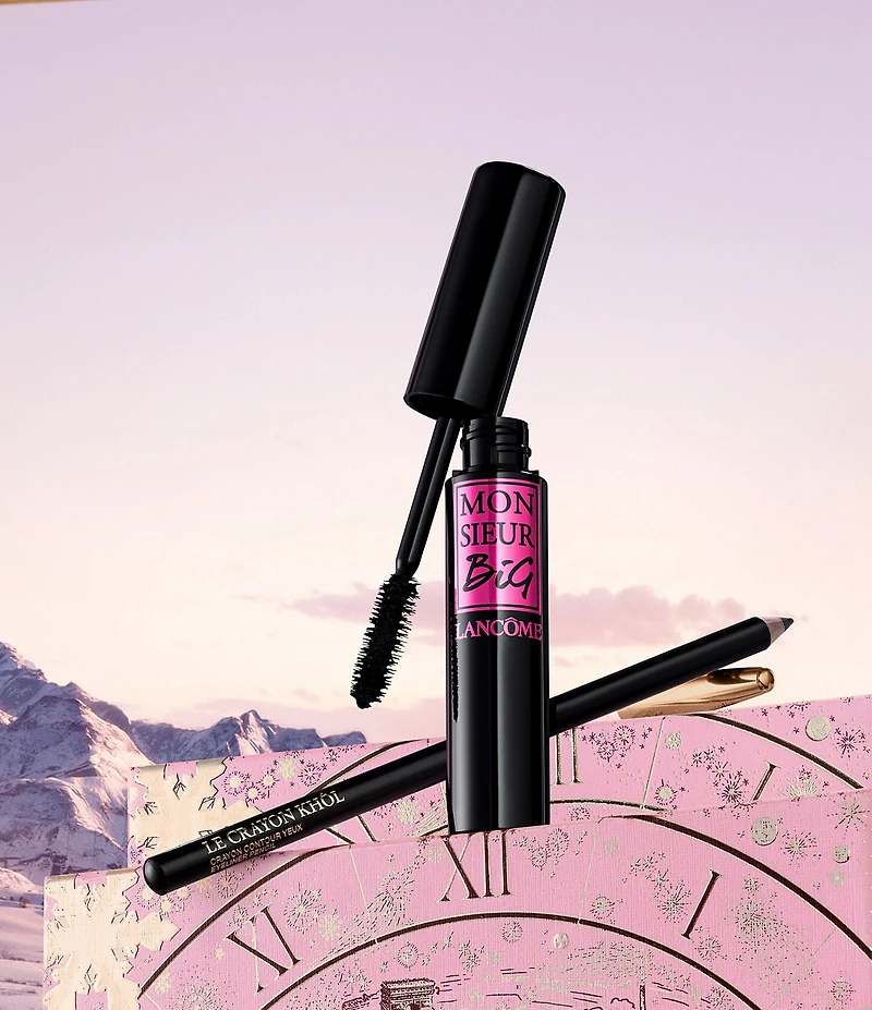 Lancome Monsieur Big Mascara & Le Crayon Kohl Eye Makeup Gift Set