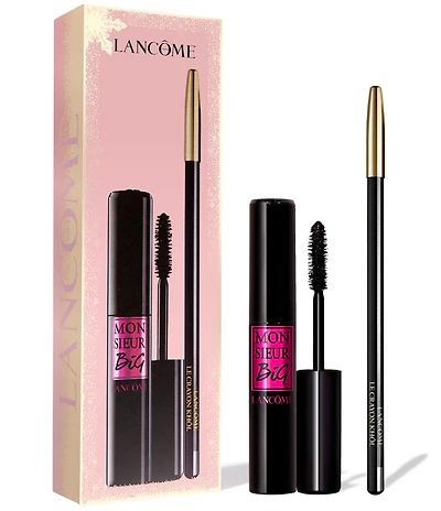 Lancome Monsieur Big Mascara & Le Crayon Kohl Eye Makeup Gift Set