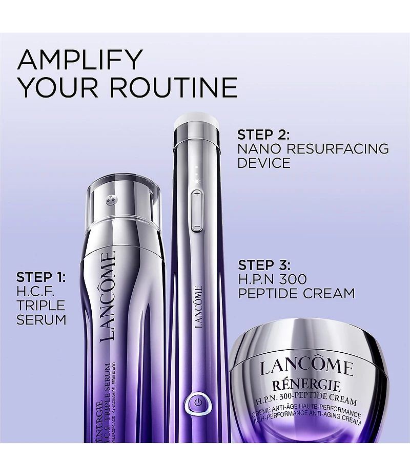 Lancome Renergie Nano-Resurfacer 400 Booster Anti-Aging Skincare Device