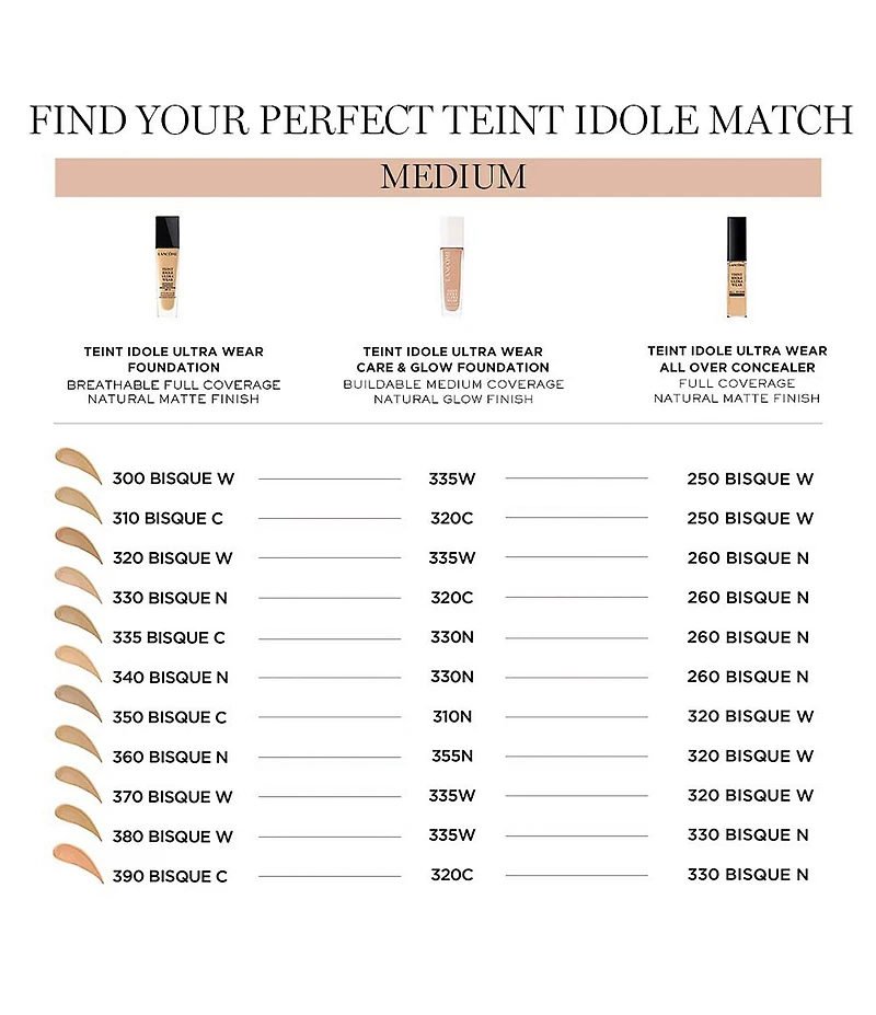 Lancome Teint Idole Ultra Wear Care and Glow Foundation