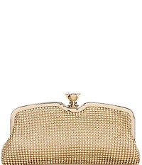Landry Crystal Mesh Frame Clutch
