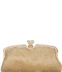 Landry Crystal Mesh Frame Clutch