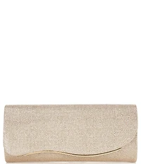 Landry Lurex Wave Flap Clutch