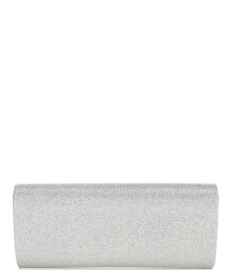 Landry Lurex Wave Flap Clutch