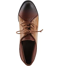L'ARTISTE Alsehi Leather Oxford Pumps