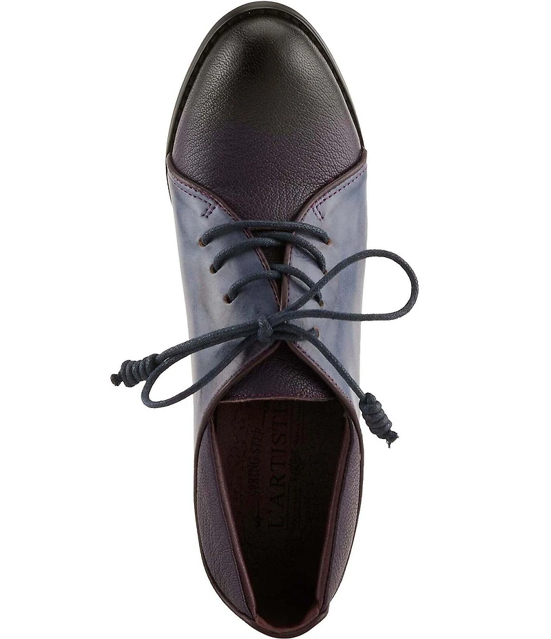 L'ARTISTE Alsehi Leather Oxford Pumps