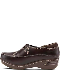L'ARTISTE Burbank Leather Clogs