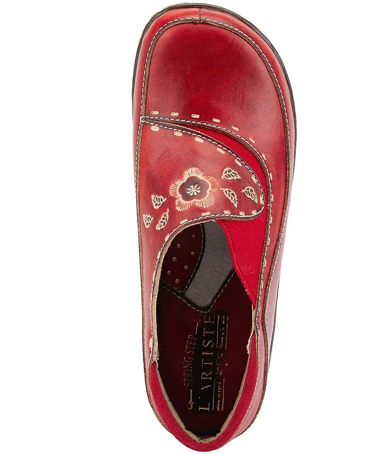 L'ARTISTE Burbank Leather Clogs