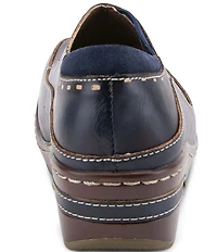 L'ARTISTE Burbank Leather Clogs