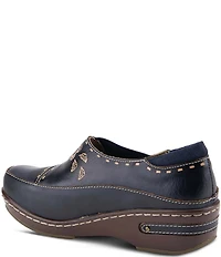 L'ARTISTE Burbank Leather Clogs