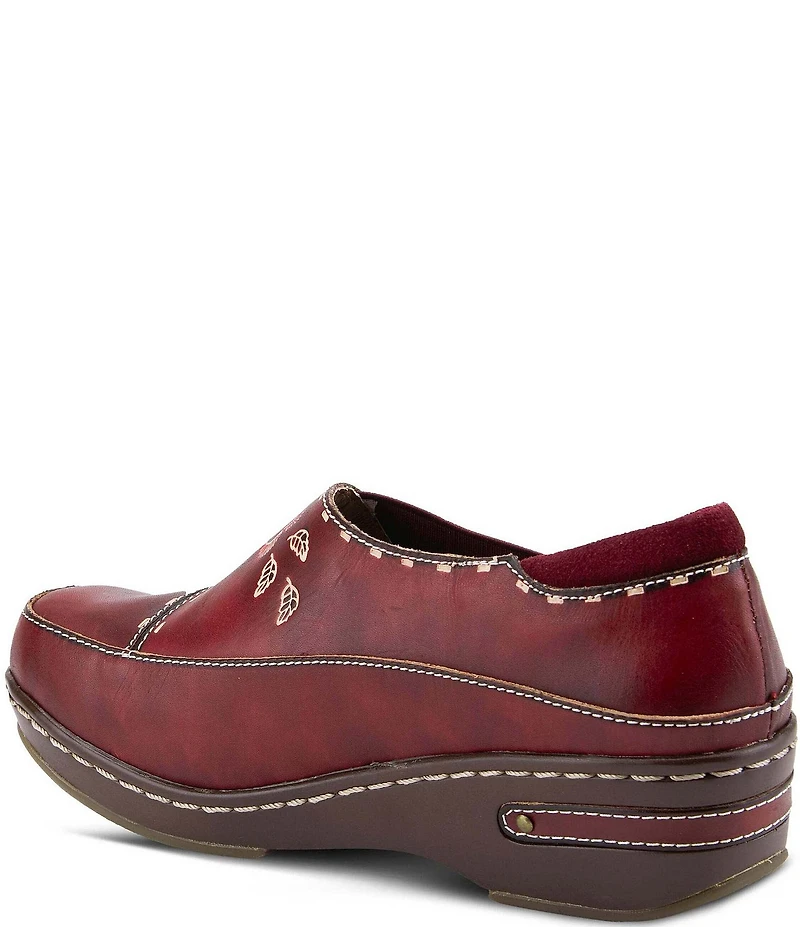 L'ARTISTE Burbank Leather Clogs
