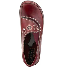 L'ARTISTE Burbank Leather Clogs