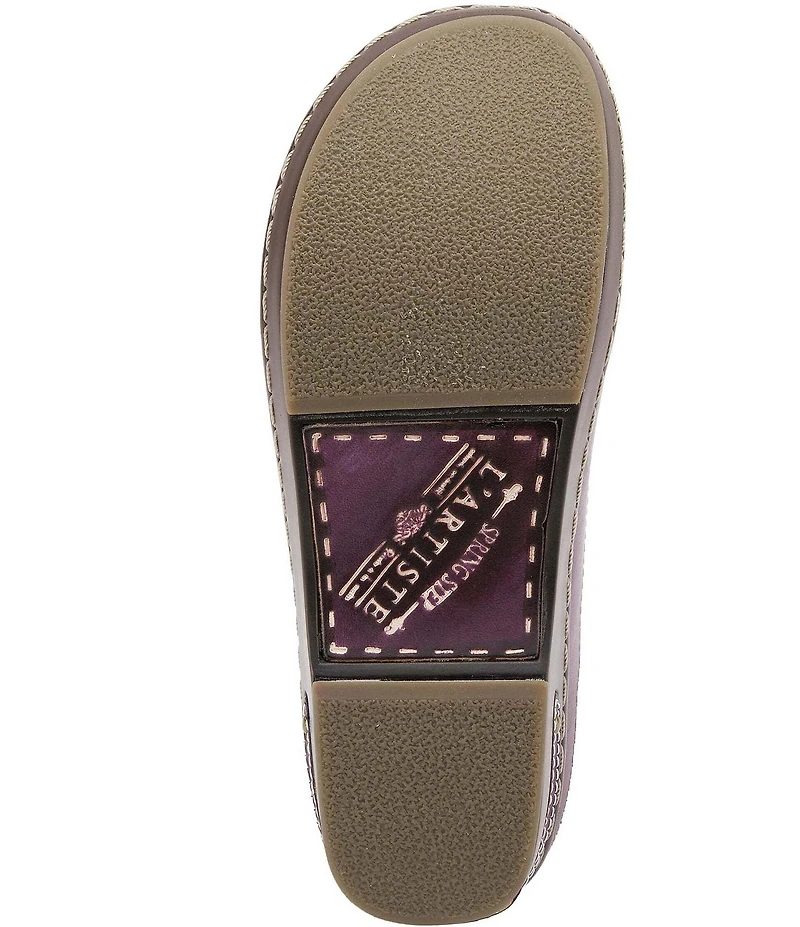 L'ARTISTE Burbank Leather Clogs