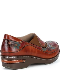 L'ARTISTE Burbank Dazis Leather Clogs