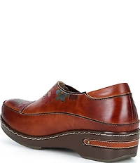 L'ARTISTE Burbank Dazis Leather Clogs