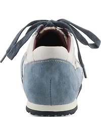 L'ARTISTE Carpediem Suede & Leather Plaid Lace Up Sneakers