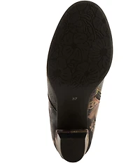 L'ARTISTE Chakakhan Hand Painted Leather Booties