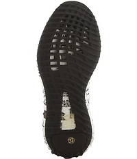 L'ARTISTE Daisymae Floral Print Daisy Embroidered Sneakers