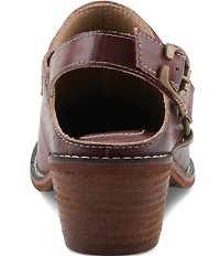 L'ARTISTE Daytona Hand Painted Leather Studded Shooties