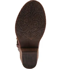 L'ARTISTE Daytona Hand Painted Leather Studded Shooties