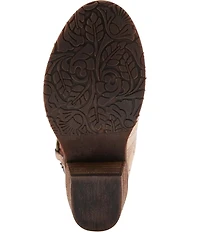 L'ARTISTE Daytona Hand Painted Leather Studded Shooties