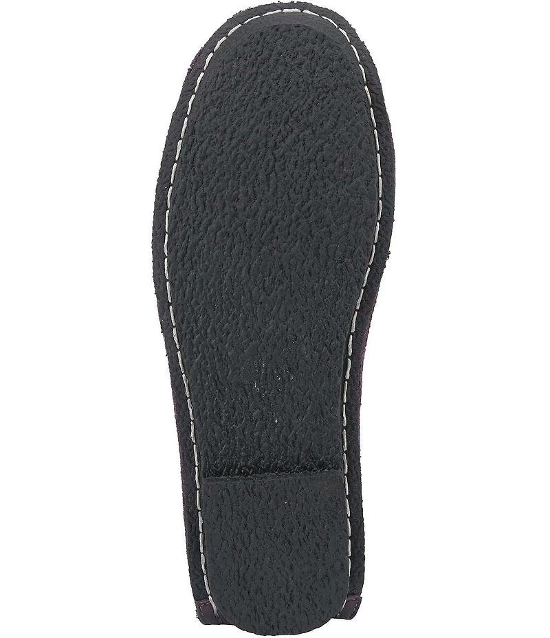 L'ARTISTE Dezi Leather Floral Detail Slip On Loafers