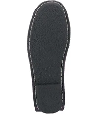 L'ARTISTE Dezi Leather Floral Detail Slip On Loafers