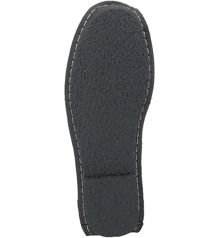 L'ARTISTE Dezi Leather Floral Detail Slip On Loafers