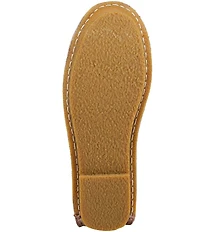 L'ARTISTE Dezi Leather Floral Detail Slip On Loafers