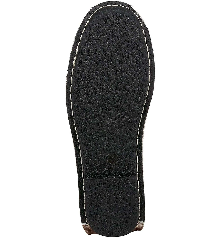 L'ARTISTE Dezi Leather Floral Detail Slip On Loafers
