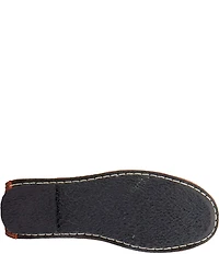 L'ARTISTE Dezi Leather Floral Detail Slip On Loafers