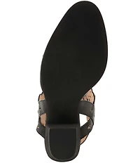 L'ARTISTE Distinction Leather Flower Embellished Cut Out Pumps