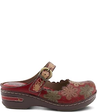 L'ARTISTE Flochino Floral Mule Clogs
