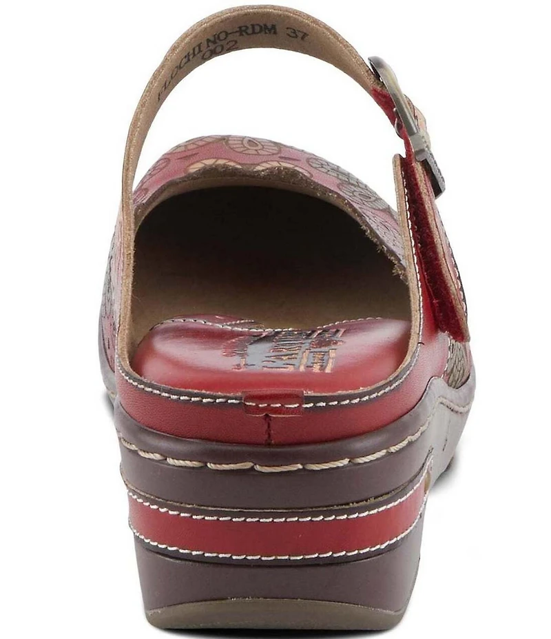 L'ARTISTE Flochino Floral Mule Clogs