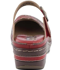 L'ARTISTE Flochino Floral Mule Clogs