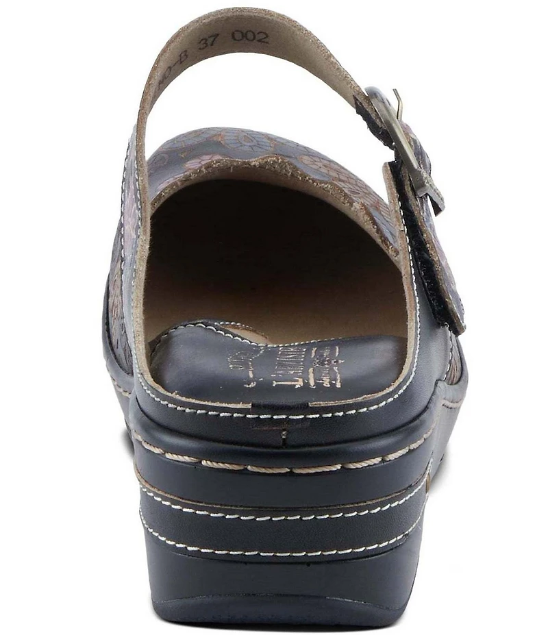 L'ARTISTE Flochino Floral Mule Clogs