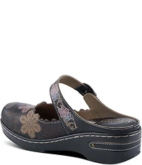L'ARTISTE Flochino Floral Mule Clogs