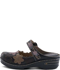 L'ARTISTE Flochino Floral Mule Clogs