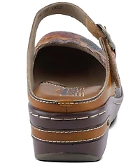 L'ARTISTE Flochino Floral Mule Clogs