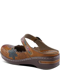 L'ARTISTE Flochino Floral Mule Clogs