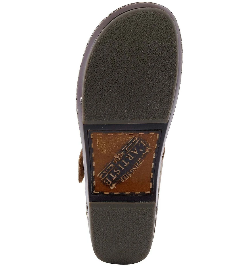 L'ARTISTE Flochino Floral Mule Clogs